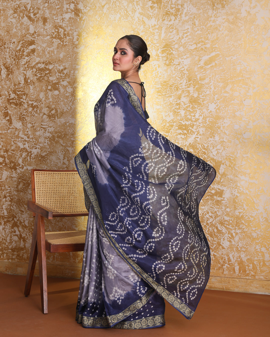RIDDHI (BANDHANI POLY SILK SAREE)