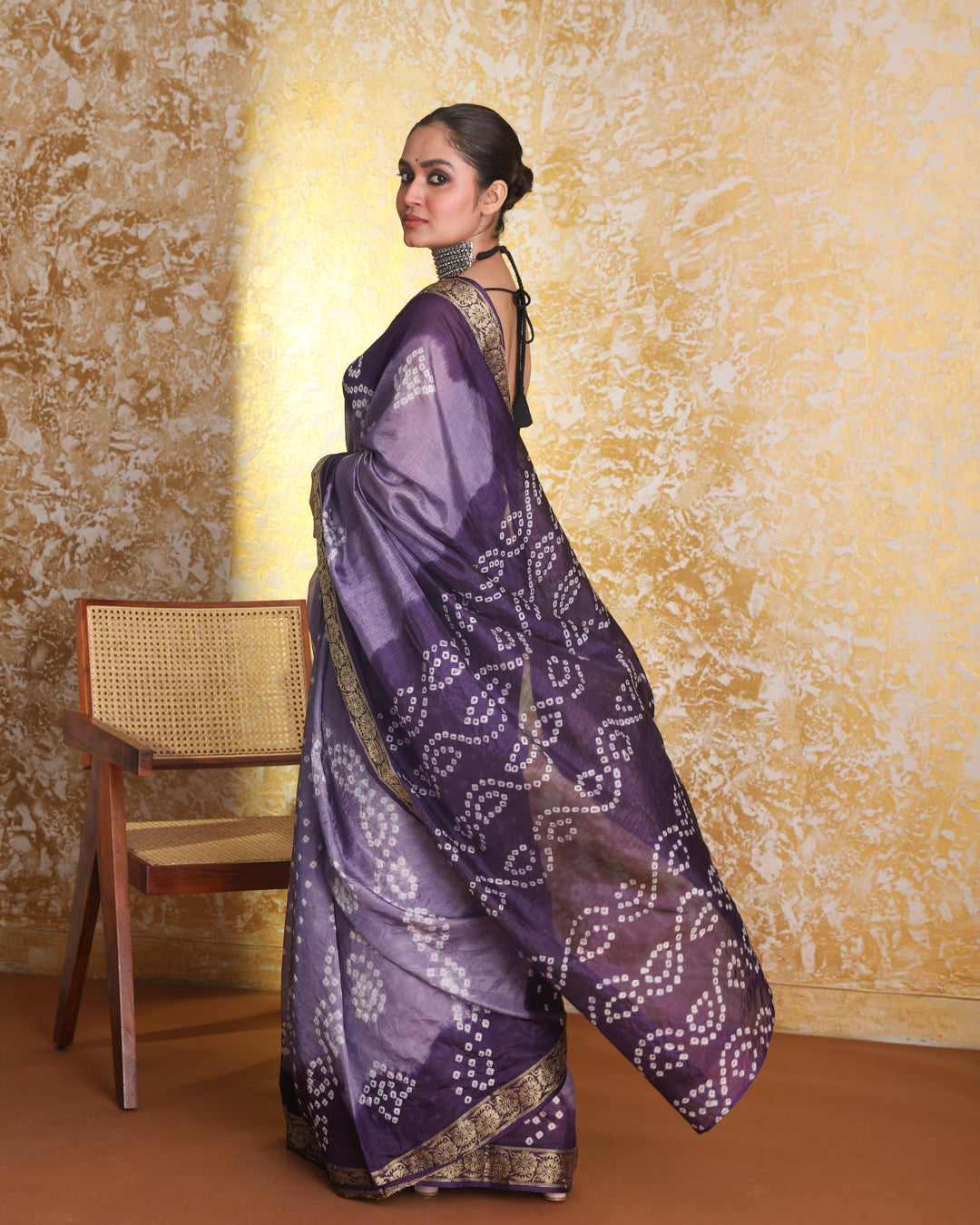 KAVYA (BANDHANI POLY SILK SAREE)