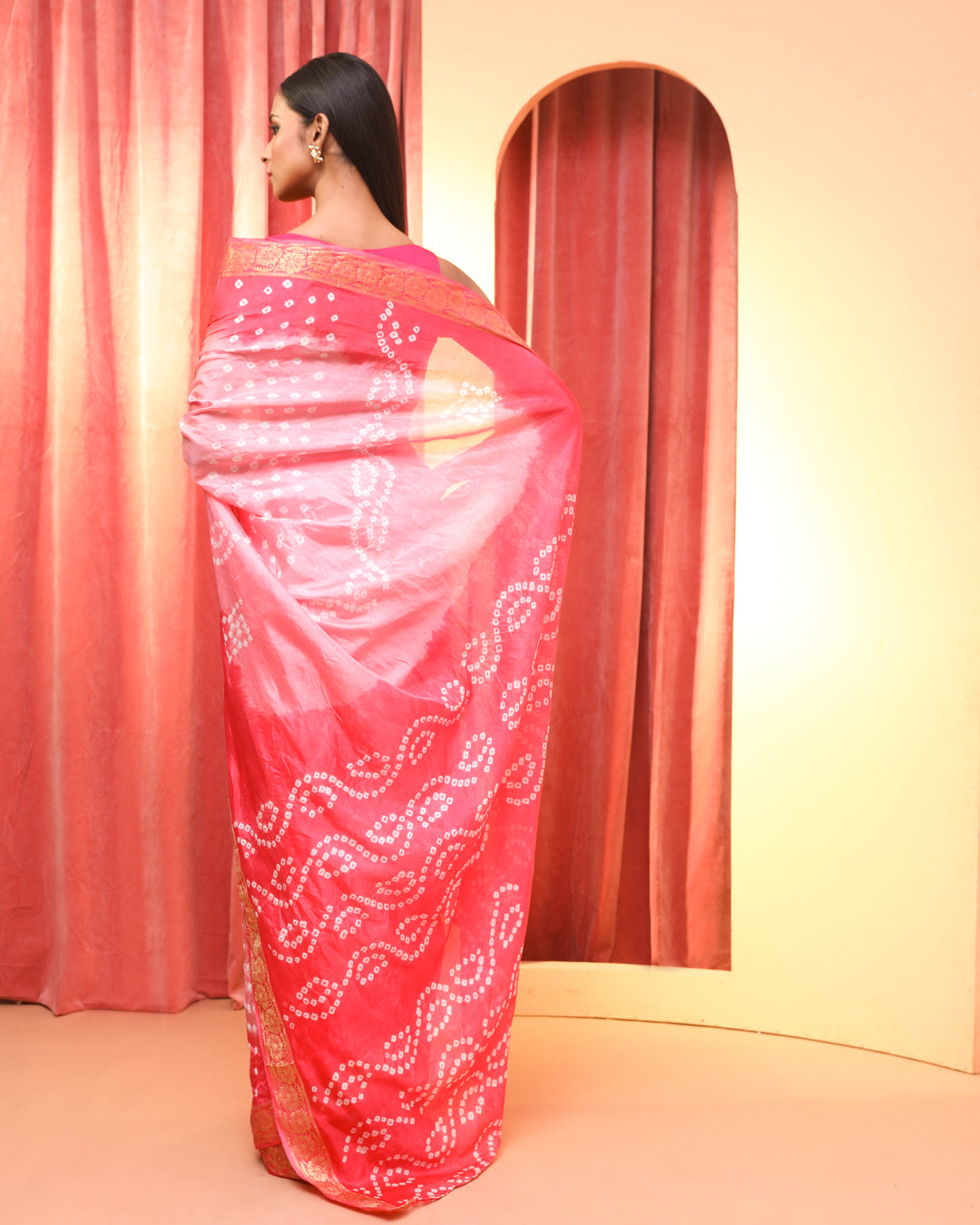AISHWARYA (BANDHANI POLY SILK SAREE)
