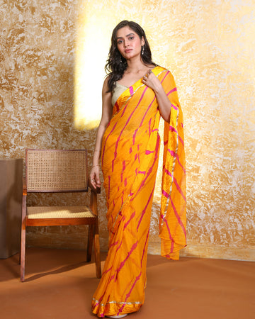 JHILMIL LEHERIYA (LEHERIYA  SAREE)