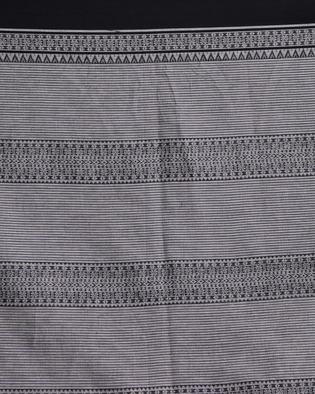 EBONY STRIPES (TAANT  SAREE)