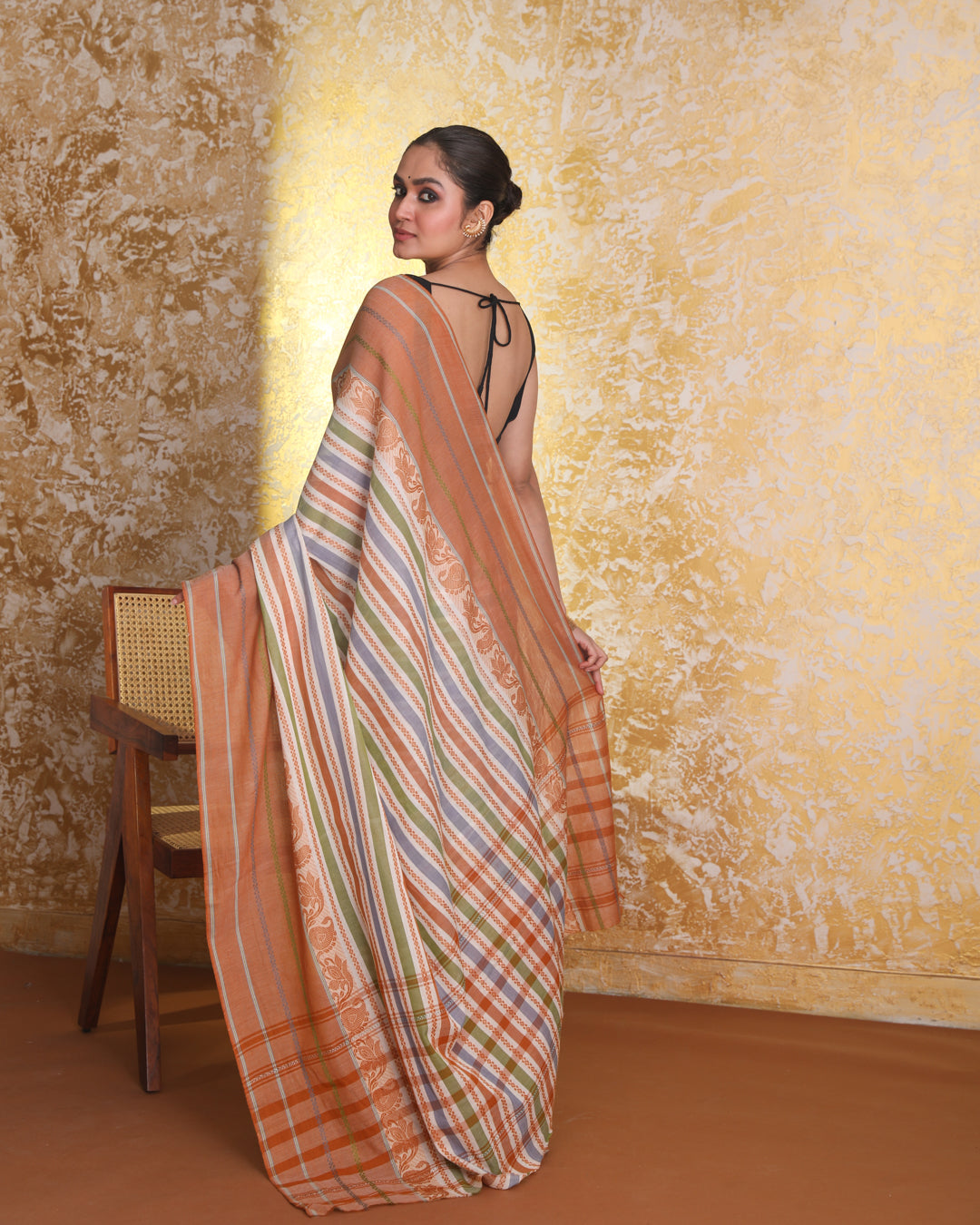 DUNE WHISPER (TAANT  SAREE)