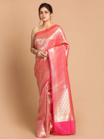 PINK BANARASI (BANARASI LIVA SAREE)