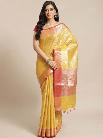 GLORY OF GOLD (BANARASI LIVA SAREE)