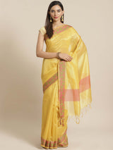 GOLDEN GODDESS (BANARASI LIVA SAREE)