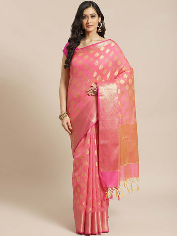 BEAUTY IN LIGHTS (BANARASI LIVA SAREE)