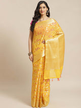 BASANT BAHAR (BANARASI LIVA SAREE)