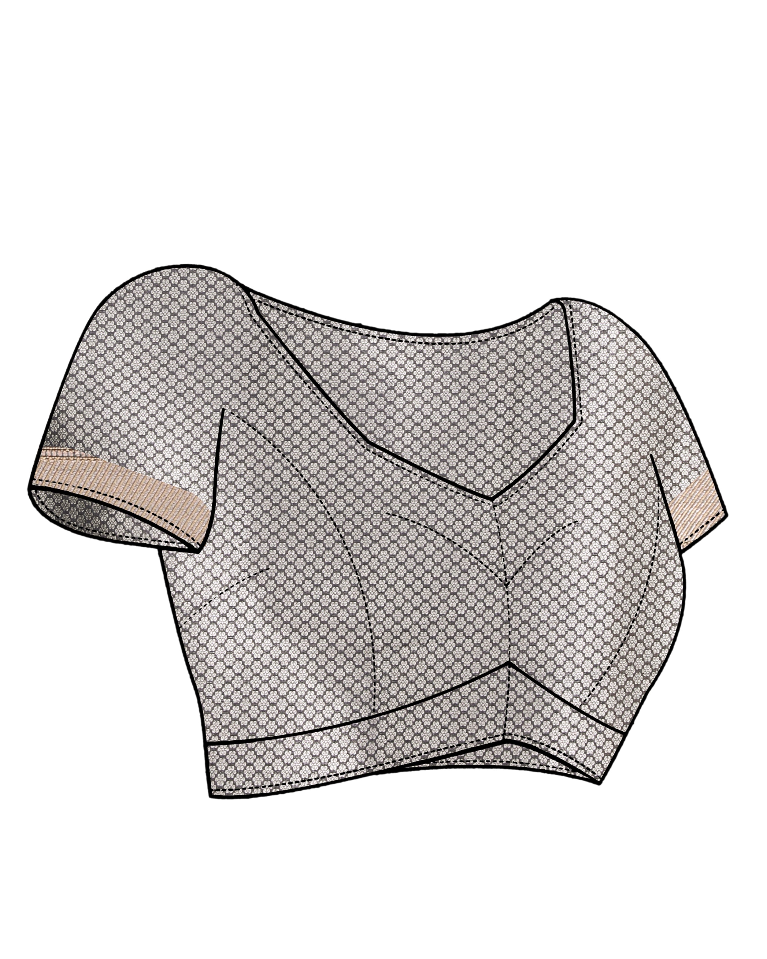 NOIR ELEGANCE (BANARASI ART SILK SAREE)