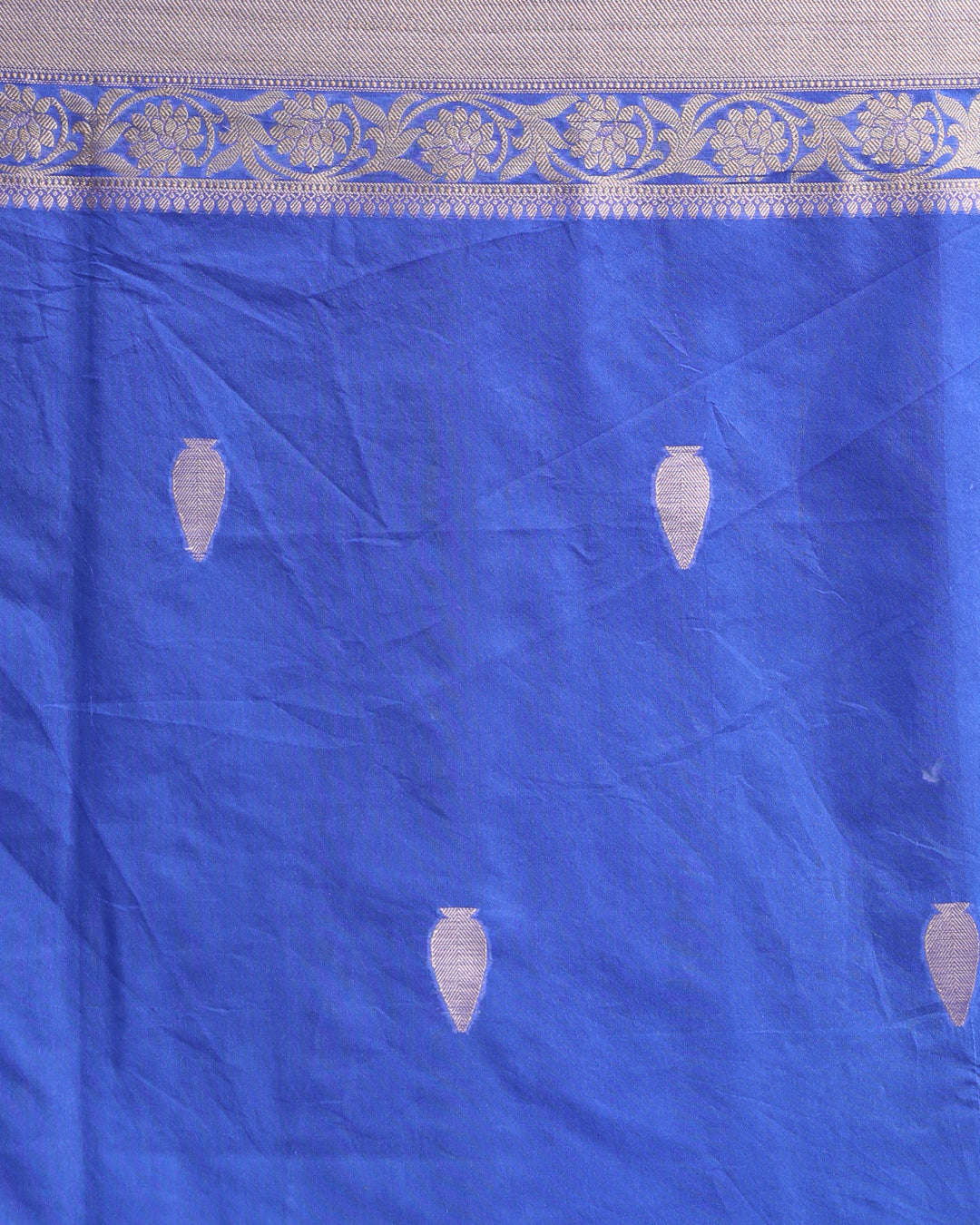AZURE MAJESTY (BANARASI ART SILK SAREE)