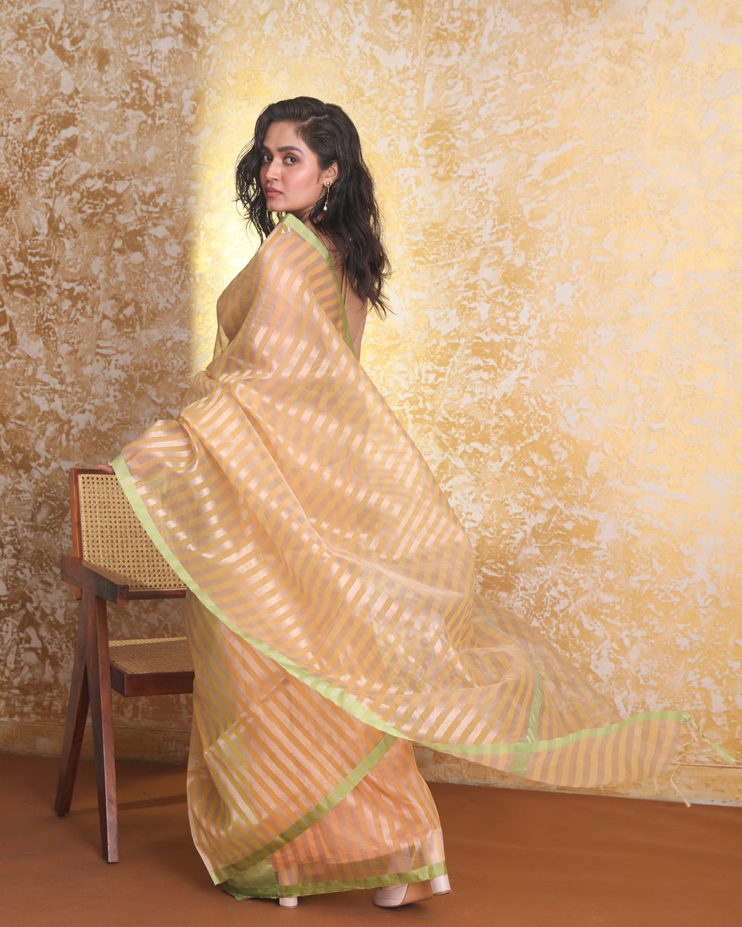 SUNLIT ELEGANCE (BANARASI ART SILK SAREE)