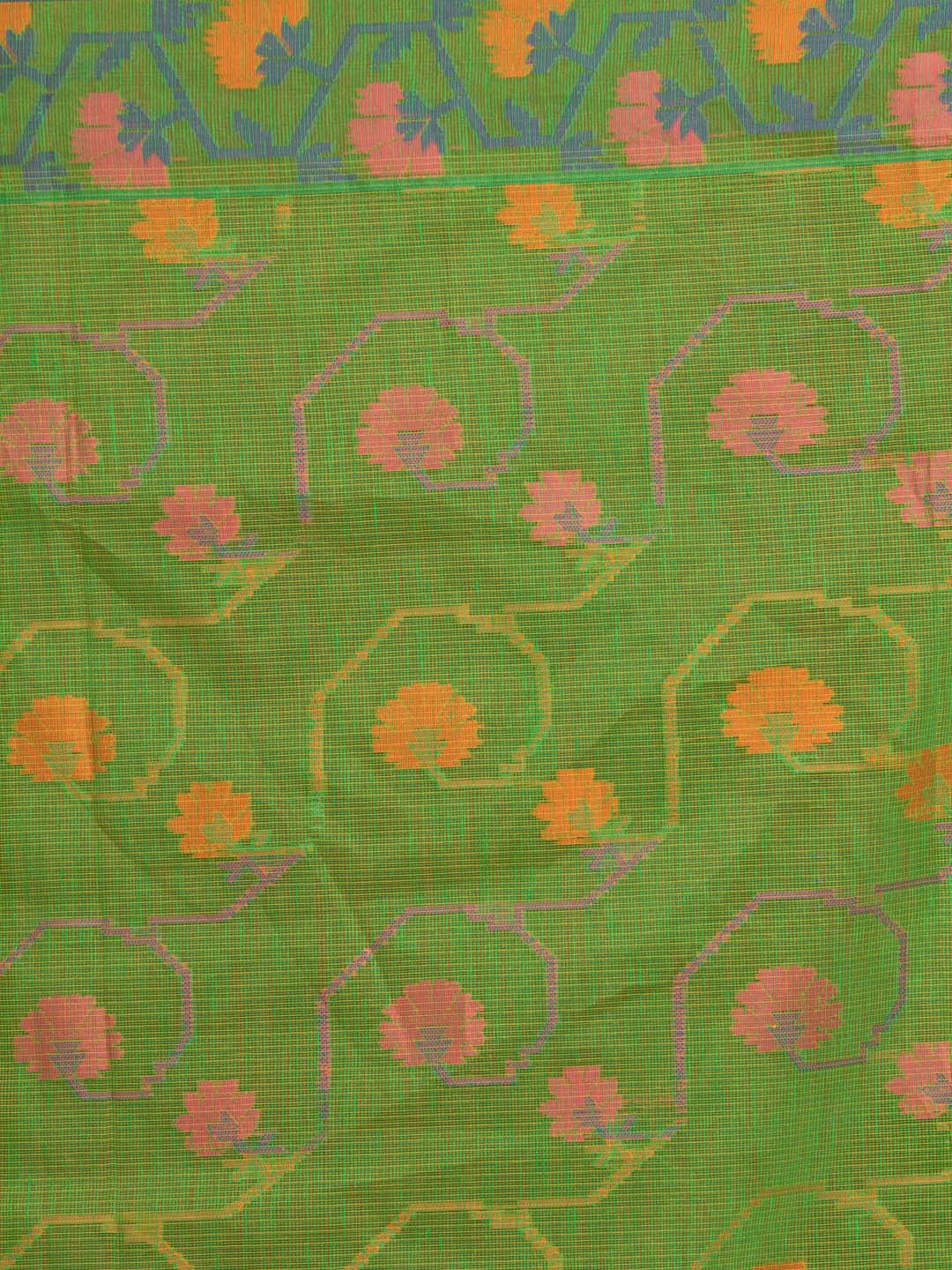 Indethnic Banarasi Blue Woven Design Work Wear Saree - Saree Detail View