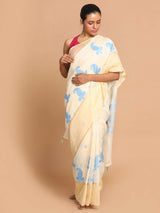AZURA (BANARASI LINEN SAREE)