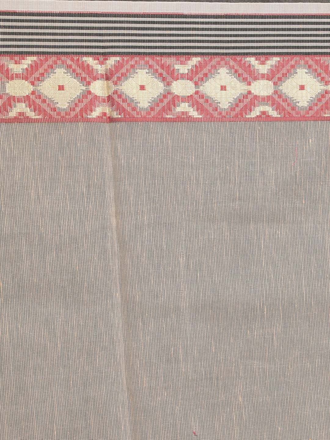 Indethnic Banarasi BISCUIT Woven Design Work Wear Saree - Saree Detail View
