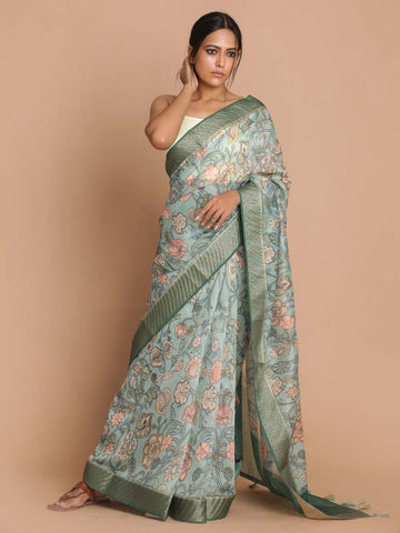 BUSY BEE (BANARASI ORGANZA SAREE)