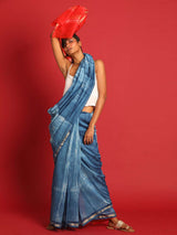 SKYLINE CHARM (CHANDERI SILK COTTON SAREE)