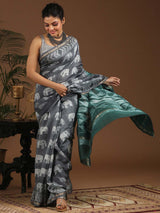 SHADOW WHISPER (CHANDERI SILK COTTON SAREE)