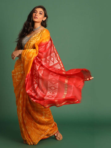 SUNBEAM RADIANCE (CHANDERI SILK COTTON SAREE)