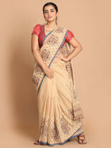 MAROON SPLENDOR (HANDLOOM 100% PURE COTTON SAREE)
