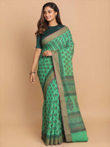 MOSS MIRAGE (GADWAL COTTON BLEND SAREE)