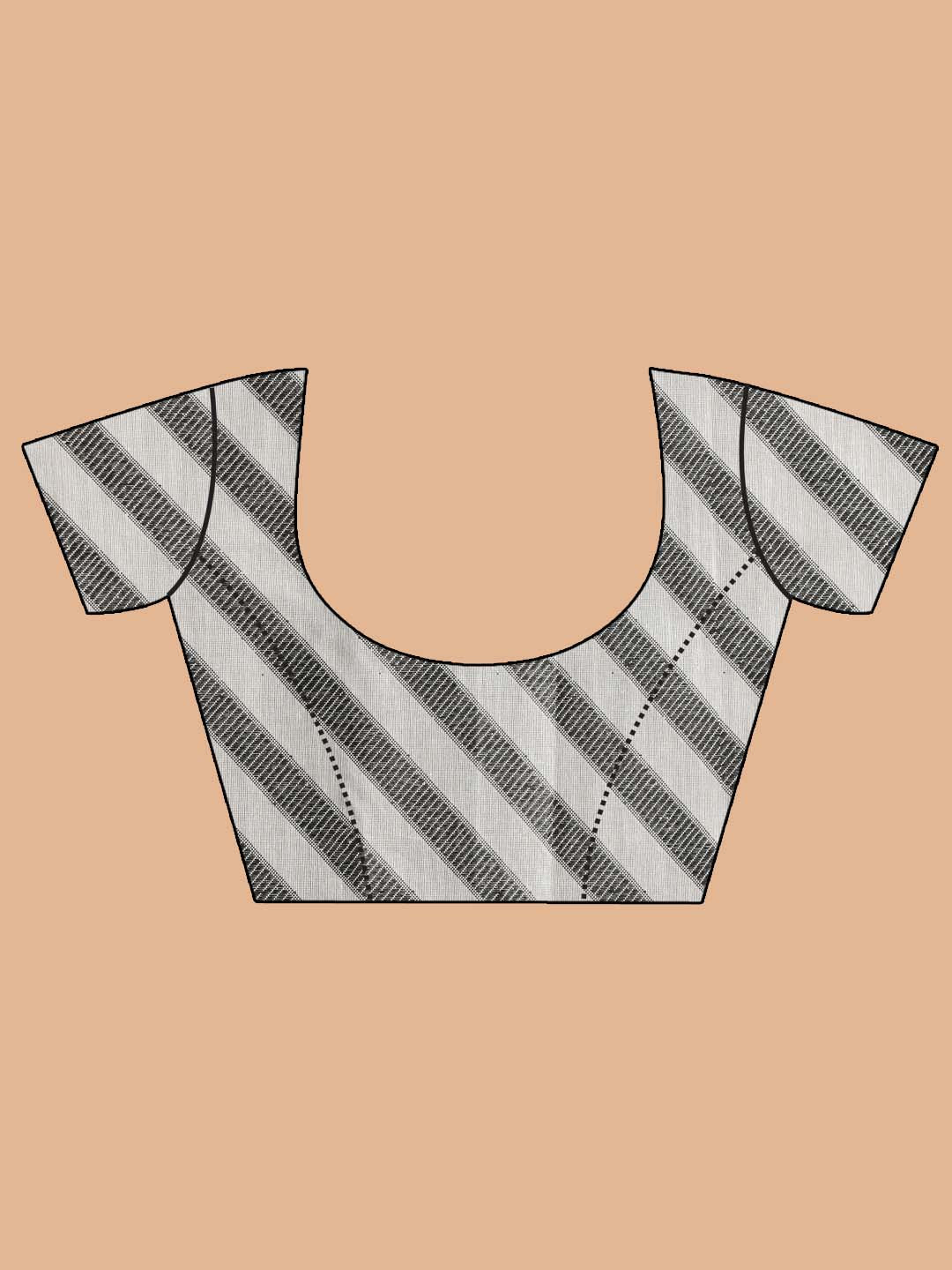 MIDNIGHT ELEGANCE (GADWAL COTTON BLEND SAREE)