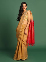BEIGE SERENITY (OTHER ART SILK SAREE)