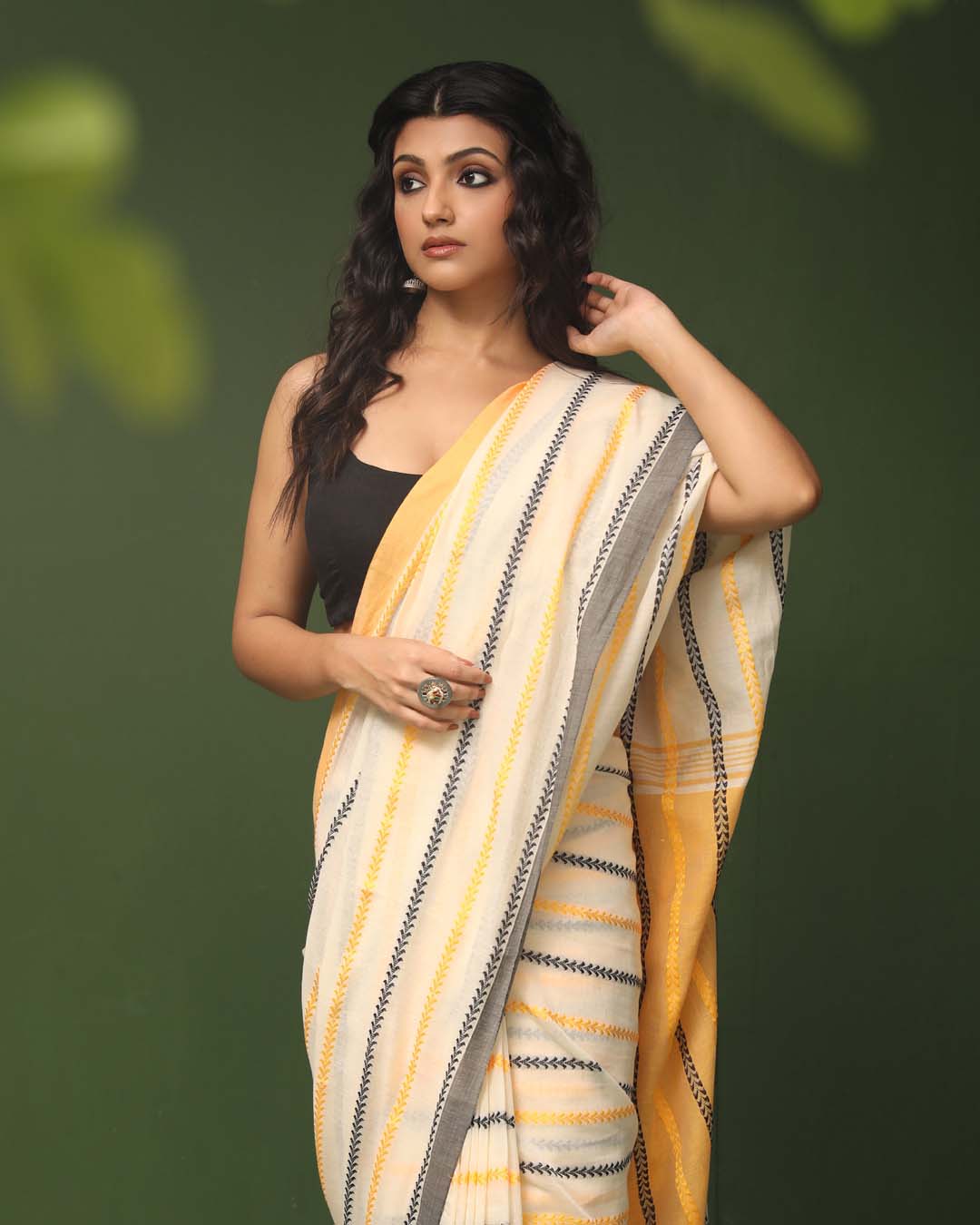 PURE SERENITY (HANDLOOM 100% PURE COTTON SAREE)