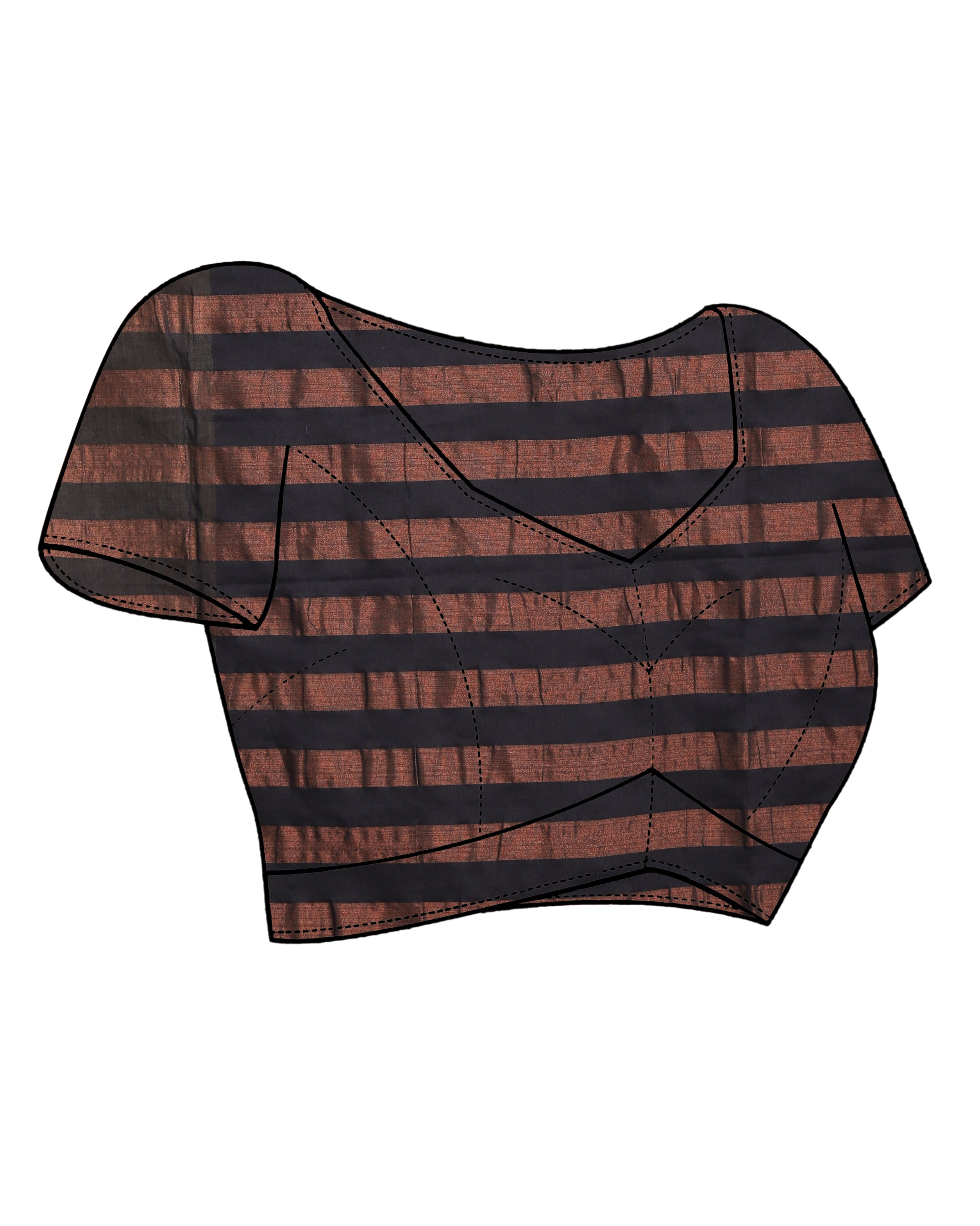 ONYX PRECISION (HANDLOOM 100% PURE COTTON SAREE)