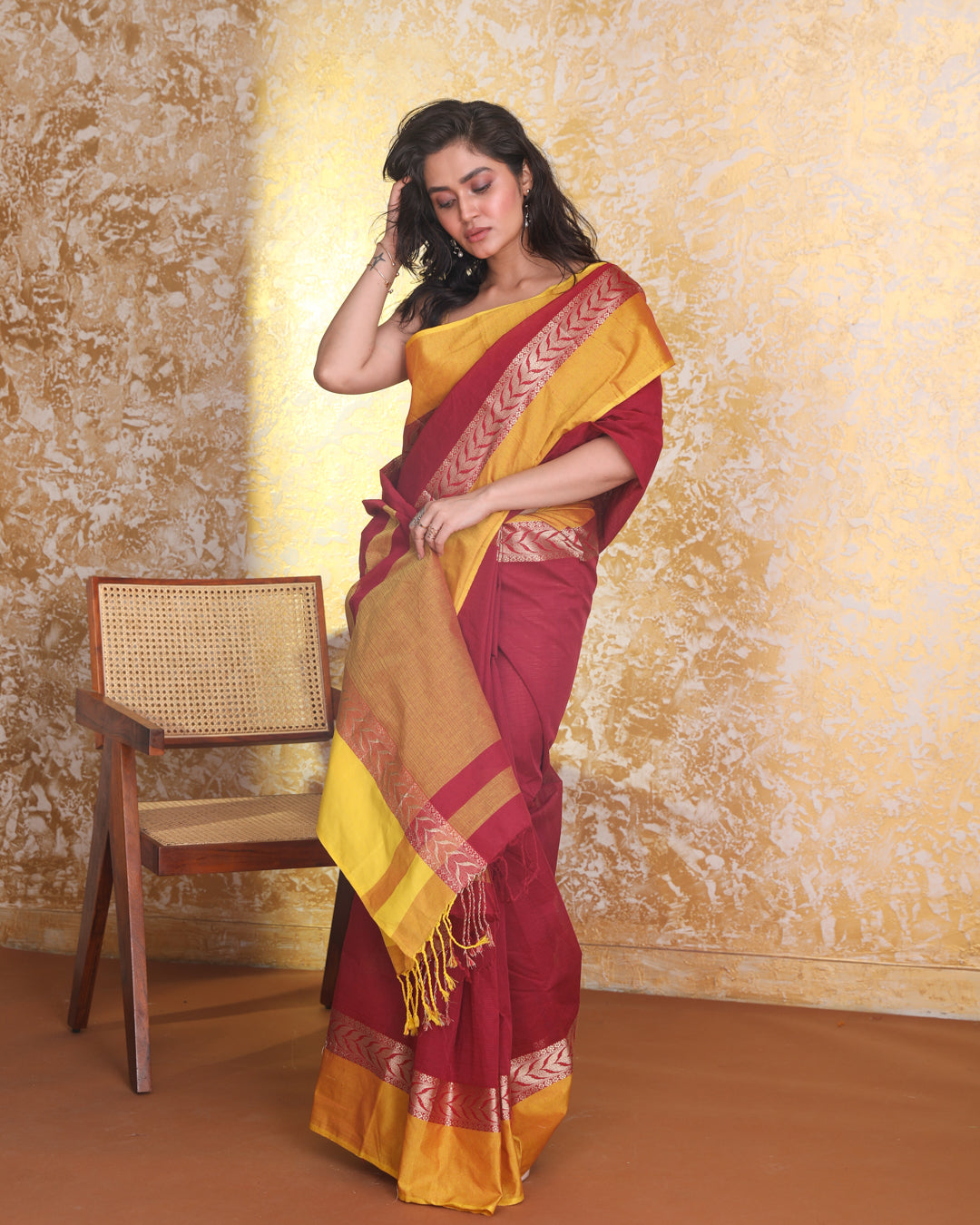MAJESTIC CHARM (JAMDANI  SAREE)