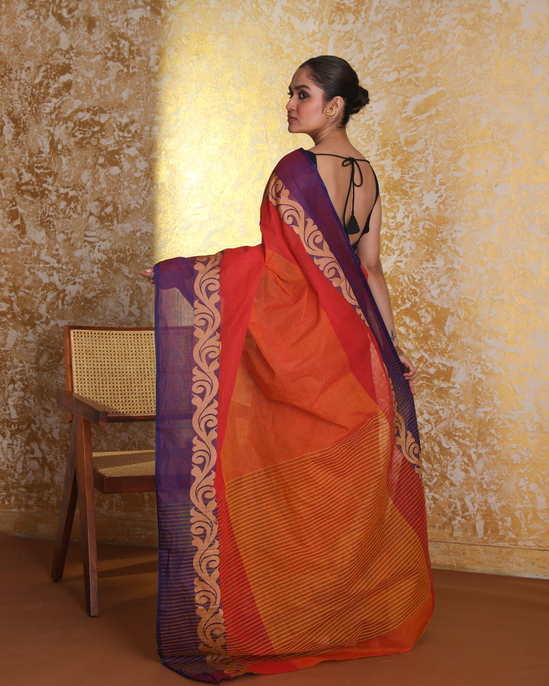 SUNLIT GOLD (JAMDANI  SAREE)