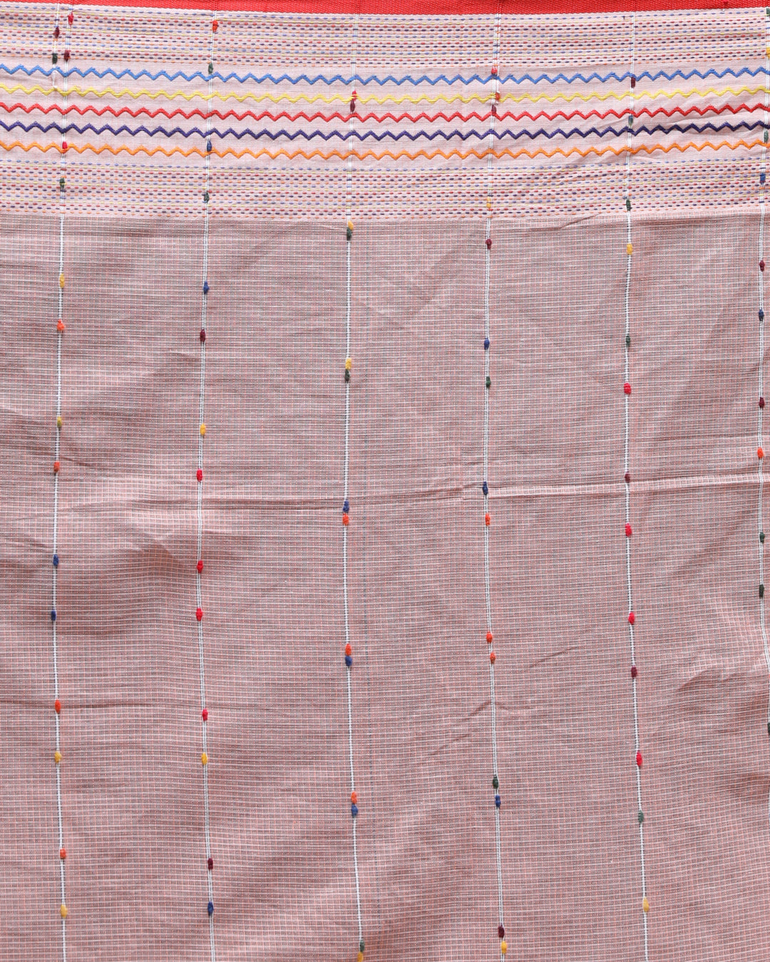 PEACH SERENITY (KOTA  SAREE)