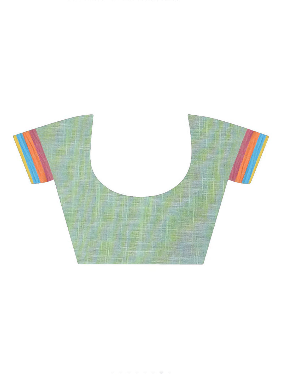 EMERALD WHISPER (HANDLOOM 100% PURE COTTON SAREE)