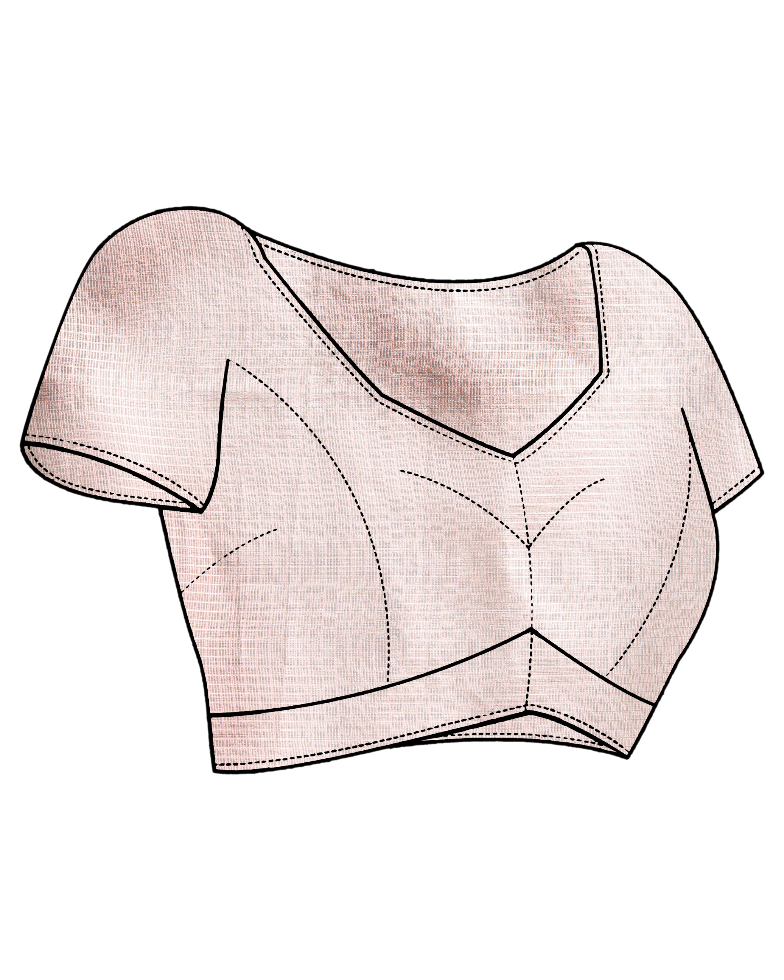 IVORY SPLENDOR (BANARASI ART SILK SAREE)