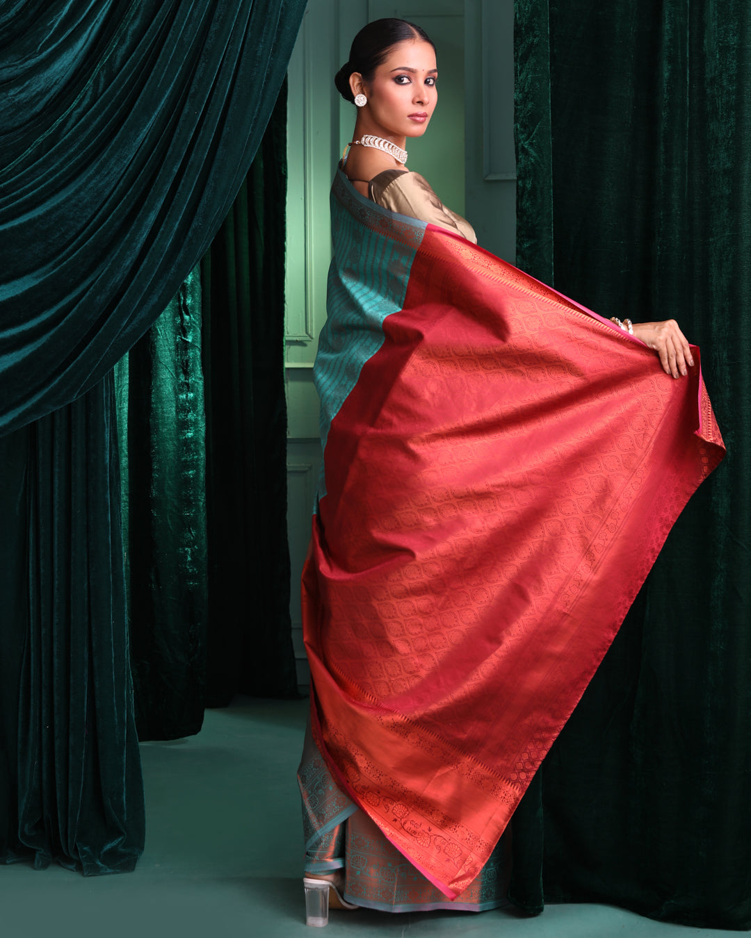 REGAL VARNIKA (KANJEEVARAM ART SILK SAREE)